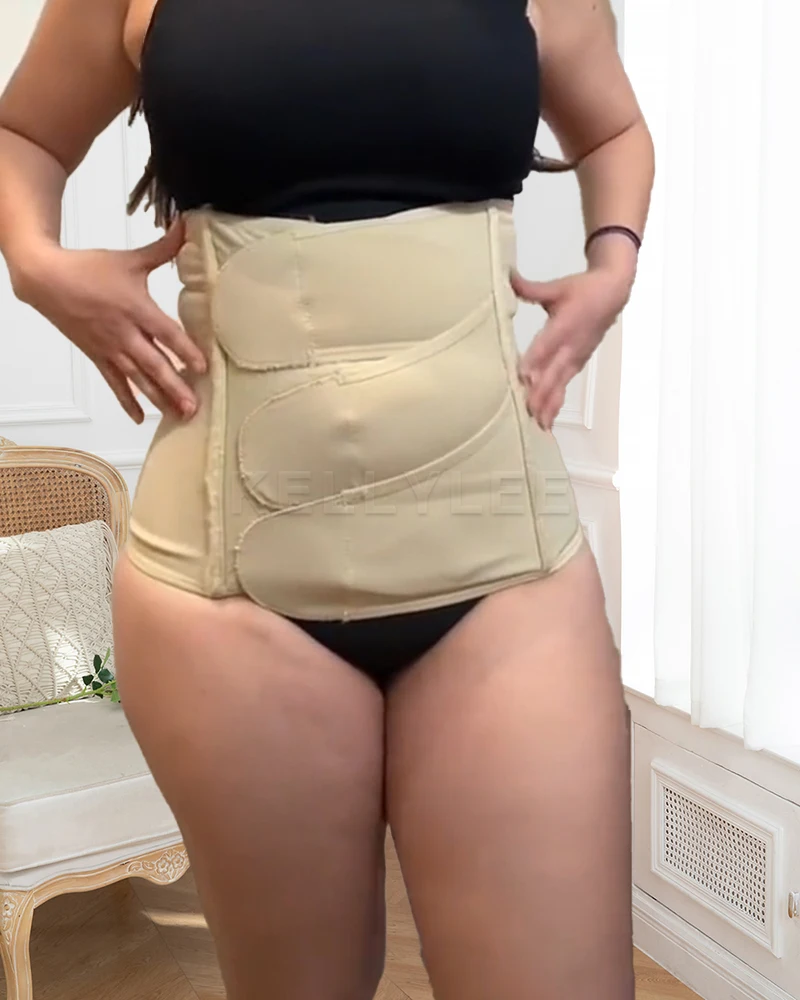 Sticky Tummy Control Waist Trainer Belts For Women Remove The Belly Colombian Reducing And Shapers