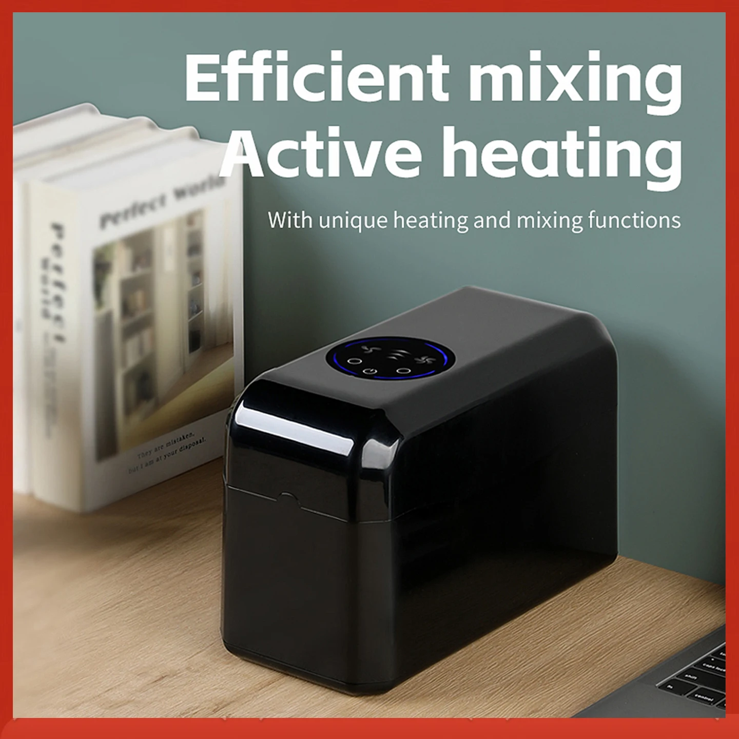 

3D printing resin heater LCD uv curing resin mixer, with a heating temperature of 40°/ 50° and bidirectional rolling rotation