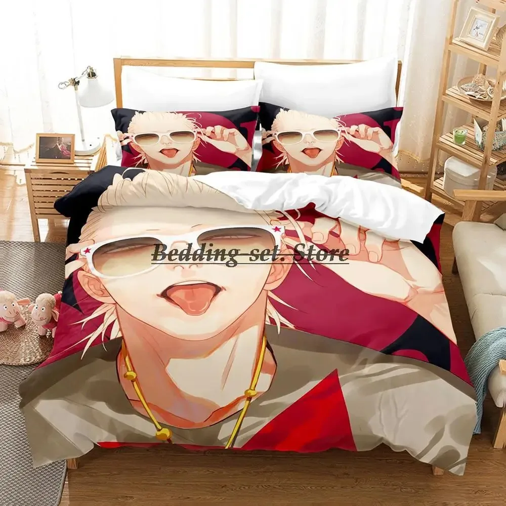 Old Xian BL Anime 19 Days Bedding Set Single Twin Full Queen King Size Bed Set Aldult Kid Bedroom Duvetcover Sets Anime Bed