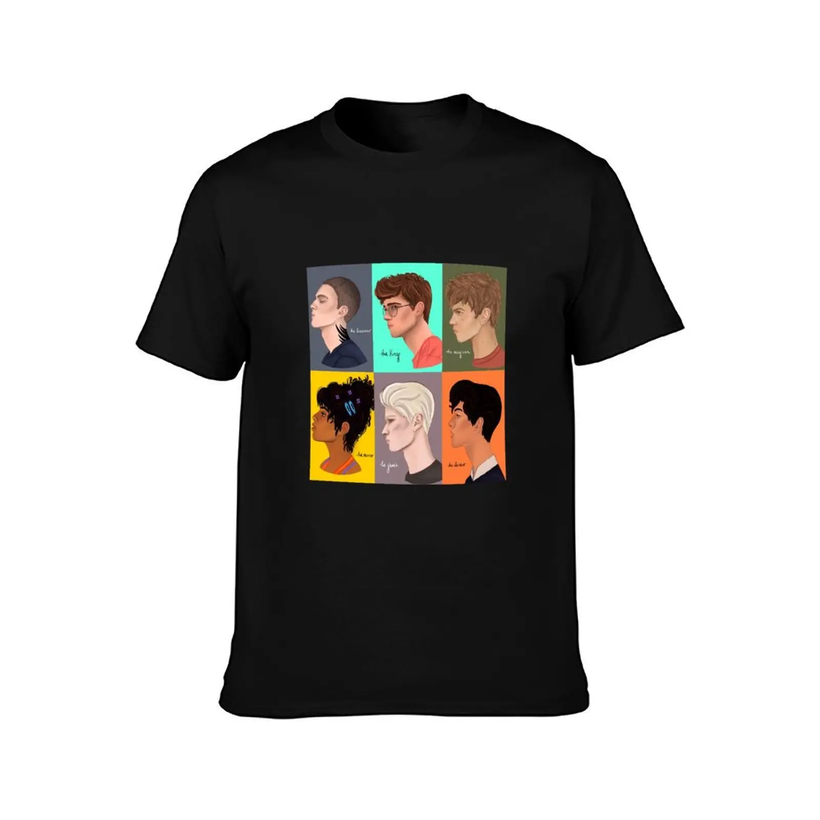 The Raven Boys by Maggie Stiefvater T-Shirt Summer Casual Cotton Tee Oversized Streetwear Tops Vintage Graphic Print