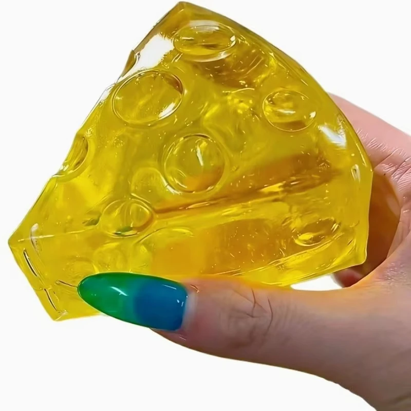 Stressabbau-Spielzeug: Squishy Honigkäse-Quetschspielzeug mit Langsamer Rückfederung, Entspannungsspielzeug für den Schreibtisch, Geschenk, Fidget-Spielzeug