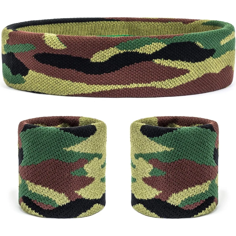 

Камуфляжная повязка на голову/браслет коллекция - Камуфляжные повязки для баскетбола, тенниса, работы и тренажерного зала