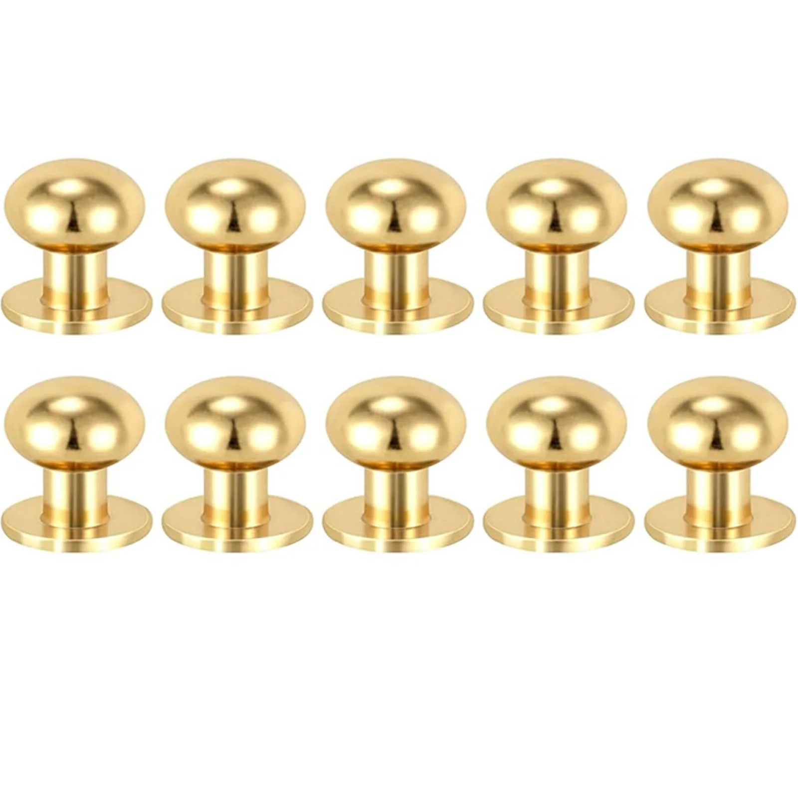 Aa10pcs Mini Knobs Small HandlesCabinetPulls Antique Gold Jewelry Wooden Box Drawer With Screw For Furniture Hardware