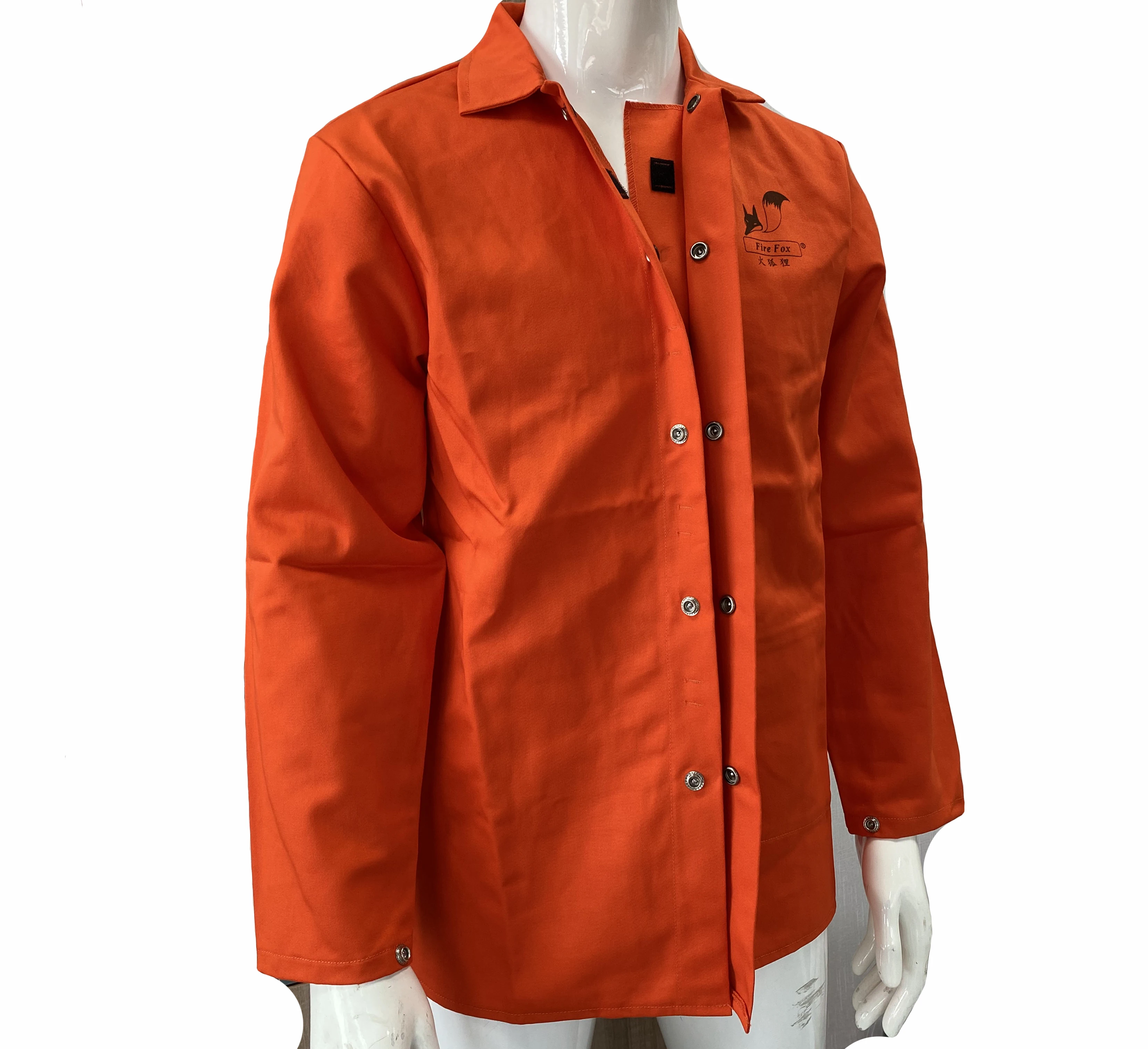 Welding Jackets Orange Color Flame Resistant Pants Fire Retardant Proof Trousers Coverall FR Cotton Welder Clothing