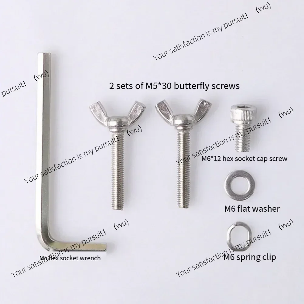 3pcs Adjustable Stainless Steel Gutter Mount Camera Bracket For Eufy/Arlo Solar Panels With 1/4-20 Threads view 4