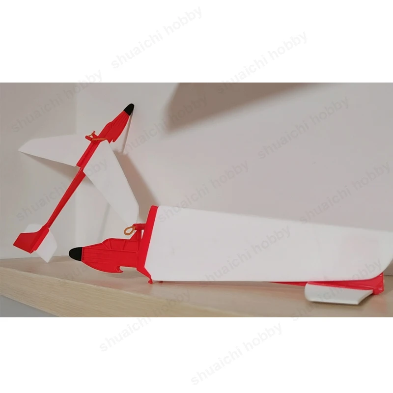 1 zestaw składany model samolotu katapulta ręcznie robione zabawki akcesoria do samolotów ze składanym skrzydłem Magic Borad do sprzętu konkursowego