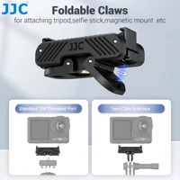 JJC soporte magnético de liberación rápida para DJI Osmo 360 adaptador para Action 5 Pro 4 3 adaptador magnético de liberación rápida accesorio ampliar