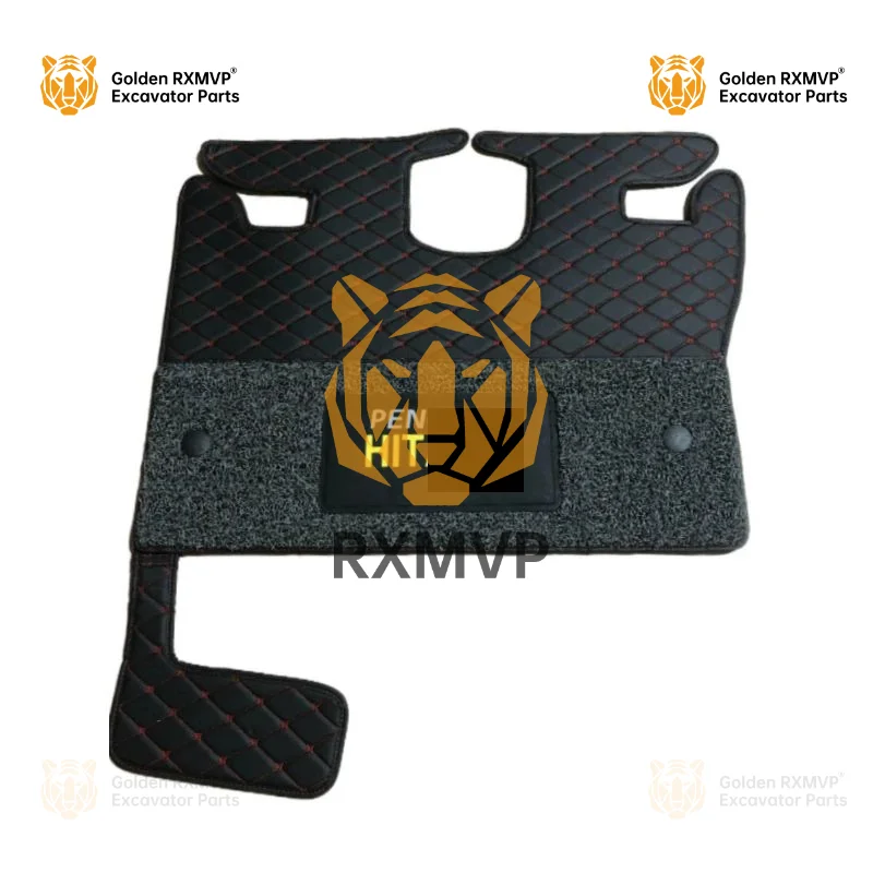 For Hitachi ZAX EX130 200 210 240 300 360 400 470-5a-5g cab floor rubber foot mat excavator accessories