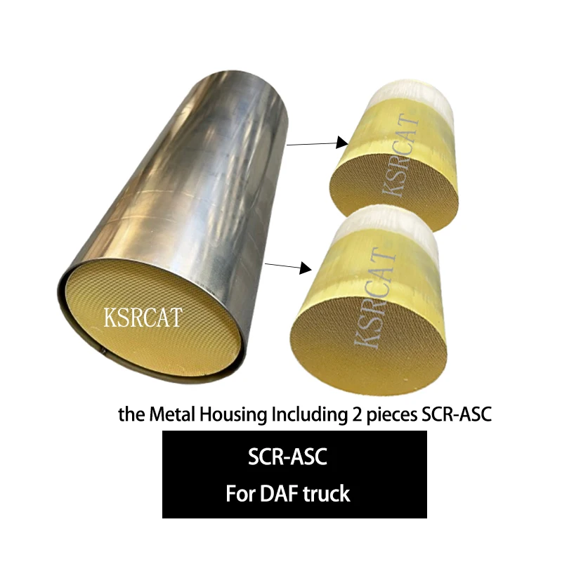 

Детали двигателя грузовика SCR-ASC для грузовика DAF Эффективно удаляет аммиак и NOx выхлопные трубы двигателя специально для DAF