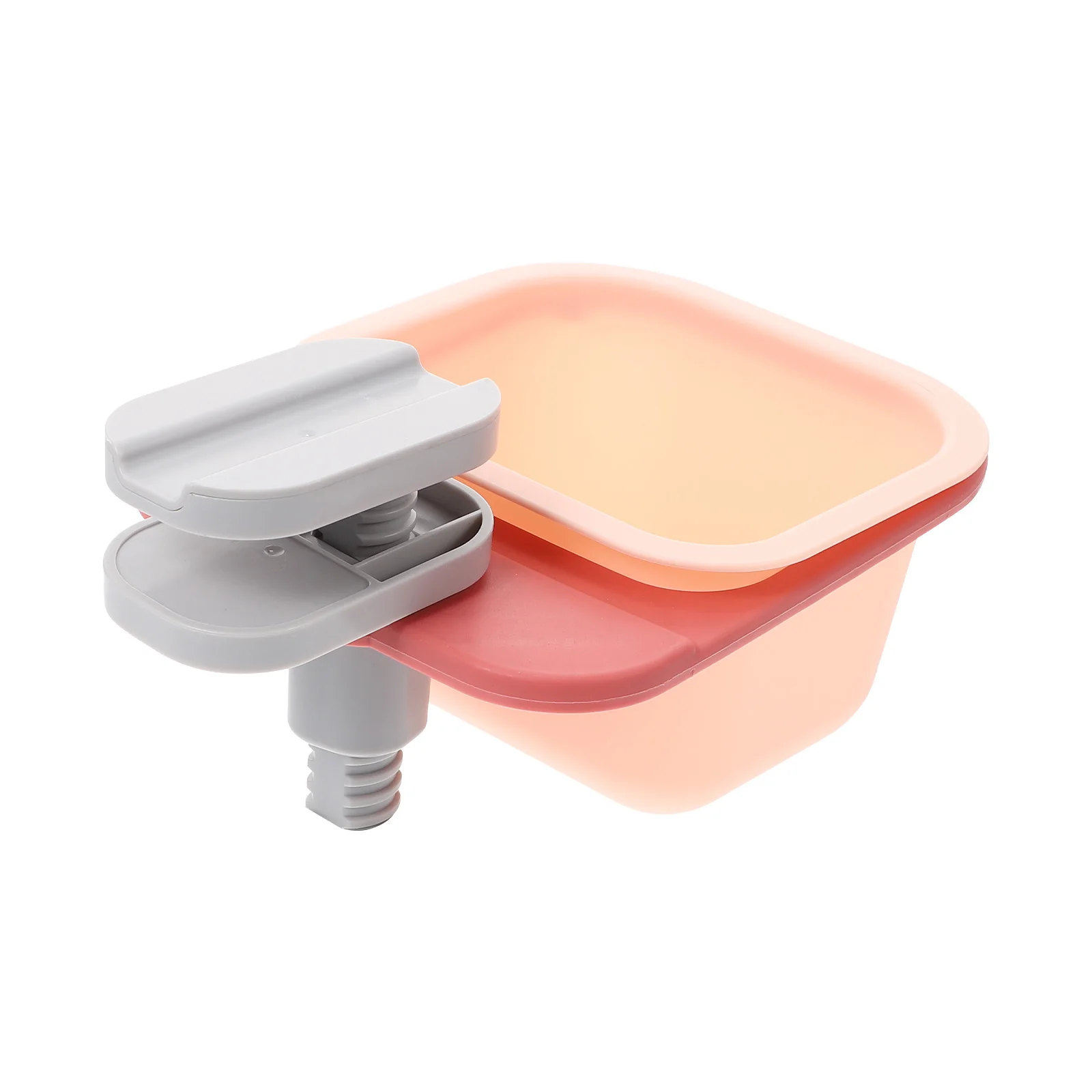 

Rotating Storage Box Sundries Organizer Tray Rotary Garbage with Table Living Room Kitchen Mini Can Trash Bin Clip-on