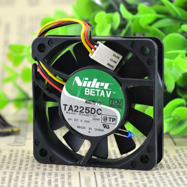 

ORIGINAL TA2250C R34487-57 6015 DC5V 0.31A 6CM COOLING FAN