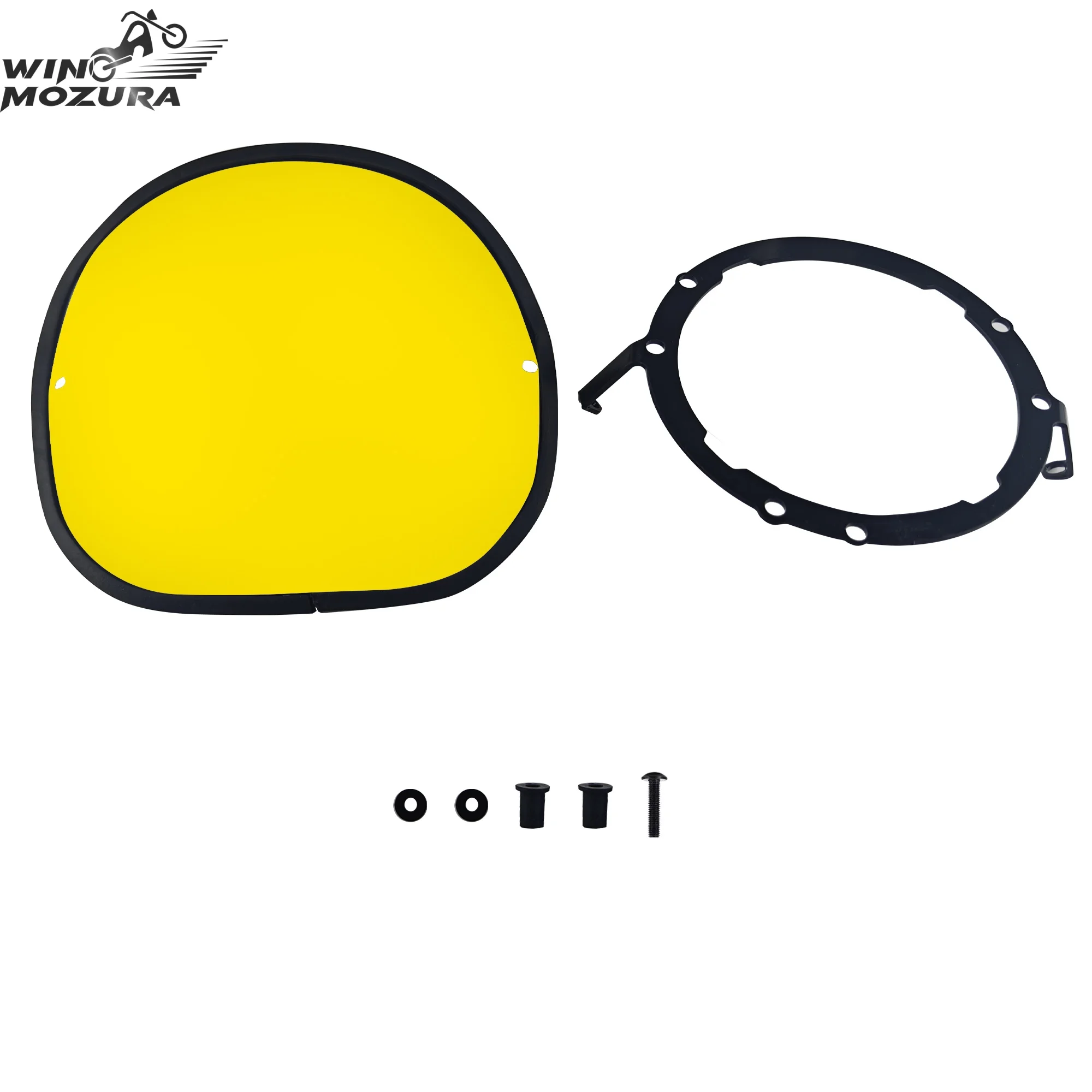 

Мотоциклетная желтая защита для фар, защитная крышка для фар для Harley Softail Low Rider ST FXLRST 117 2022-2024