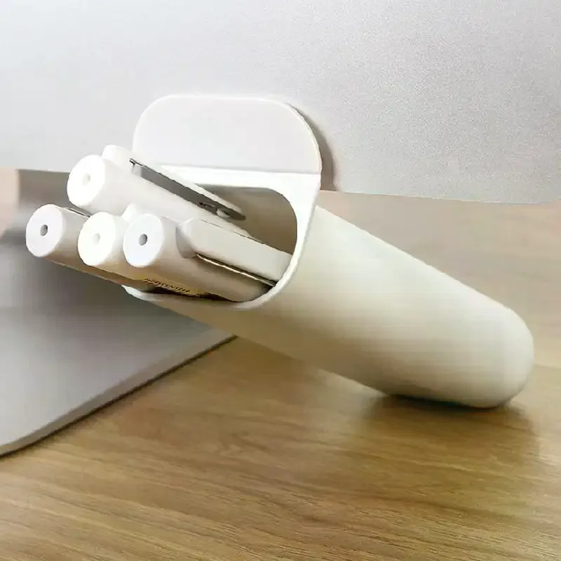 

Набор настольных органайзеров для ручек (1 шт.), прикрепляемые контейнеры для карандашей, самоклеящиеся аксессуары для офиса, органайзеры из полипропилена для рабочего стола