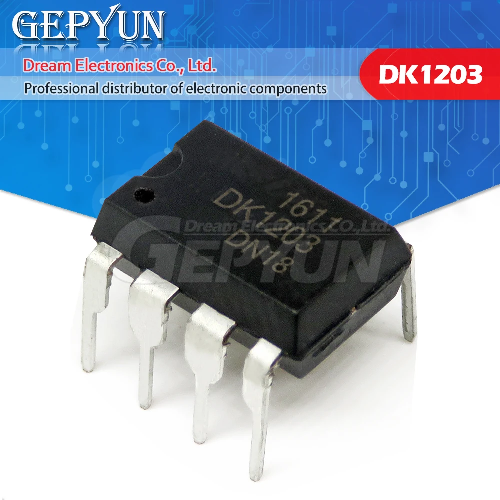 10 Stück dk1203 dip-8 dip Low Power Off Line Schalt netzteil Steuer chip