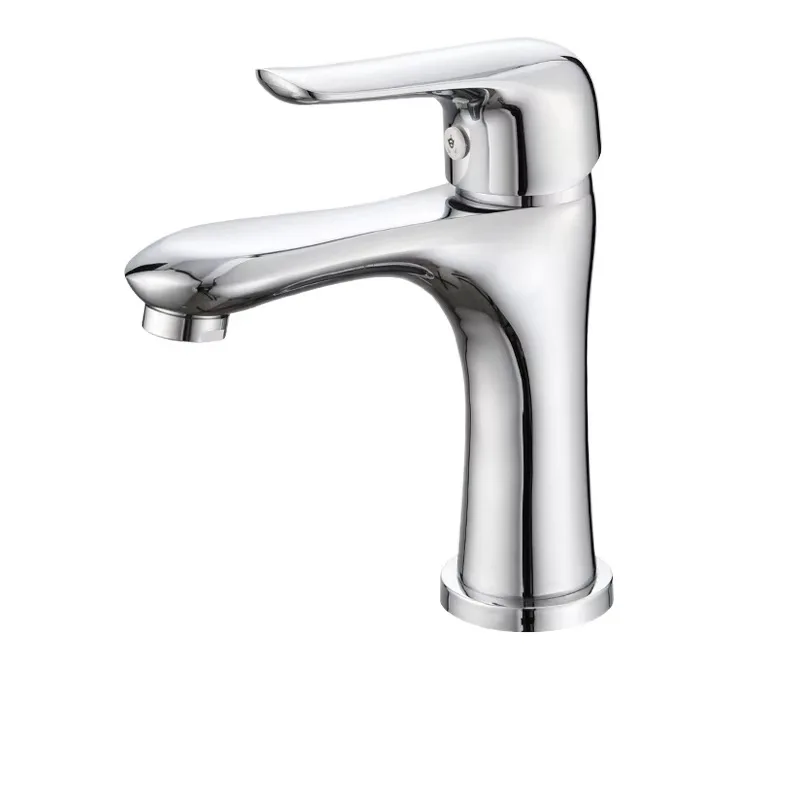 Bathroom Basin Mixer Tap - Hot/Cold Water Copper Faucet Factory Direct Supply for Vanity Sink