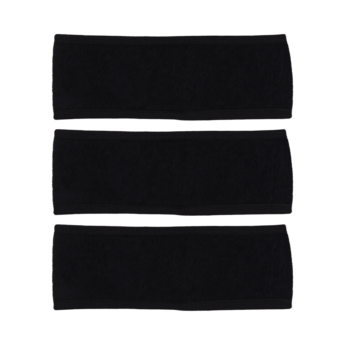 

3pcs Adjustable Simple Hair Bands Headband For Women Girls Makeup Removal Bath Face Washing Sports Breathable Premium Hairband