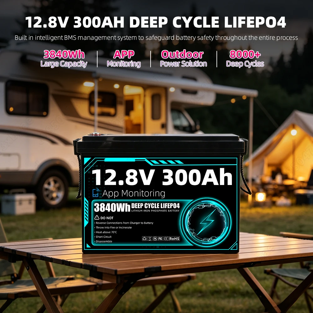 新品12V 300Ah LiFePO4バッテリーパック グレ - Renewable Energy Technology のレビューと価格