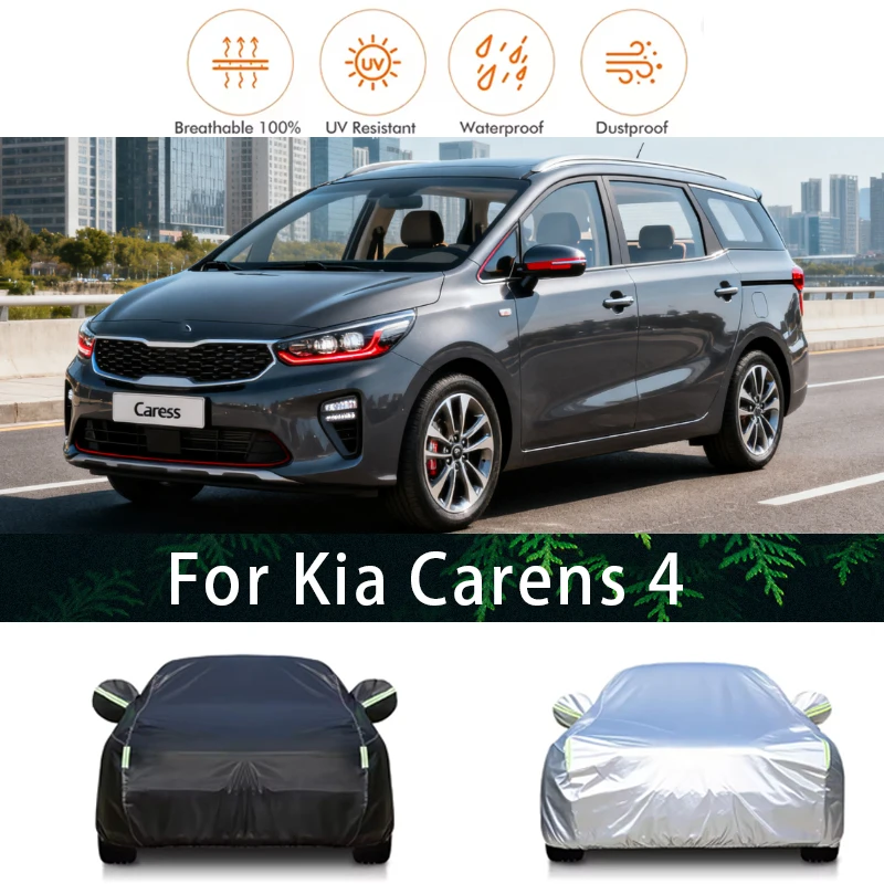 

For Kia Carens 4 Outdoor Protection Full Car Covers Snow Cover Sunshade Waterproof Dustproof Exterior Car accessories