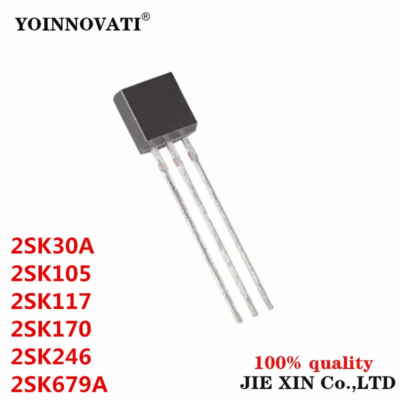 20PCS 2SK30A K30A 92 module K105 2SK105 2SK117-BL 2SK117 K117 2SK170 2SK170-BL K170BL 2SK246 K246 2SK679A K679 Stock Wholesale