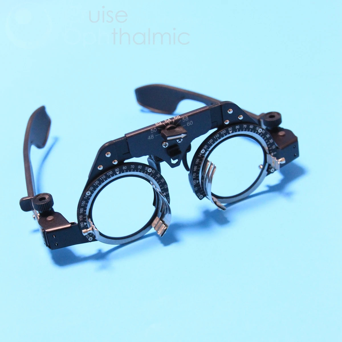 Pediatric Universal Titanium Trial frame UTF4860 PD Adjustable Refractive Segments | Optometric Instrument Kids| For Children