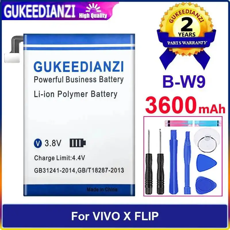 

Lightweight Mobile Phone Battery For Vivo X Flip B-W9 3600Mah