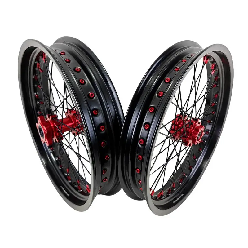 

Professional Fit Altis Sigma Wheel Set Front 2.5*17 Rear 3.0*17 Wheels Rims Set Electric Dirt Bike Wheels