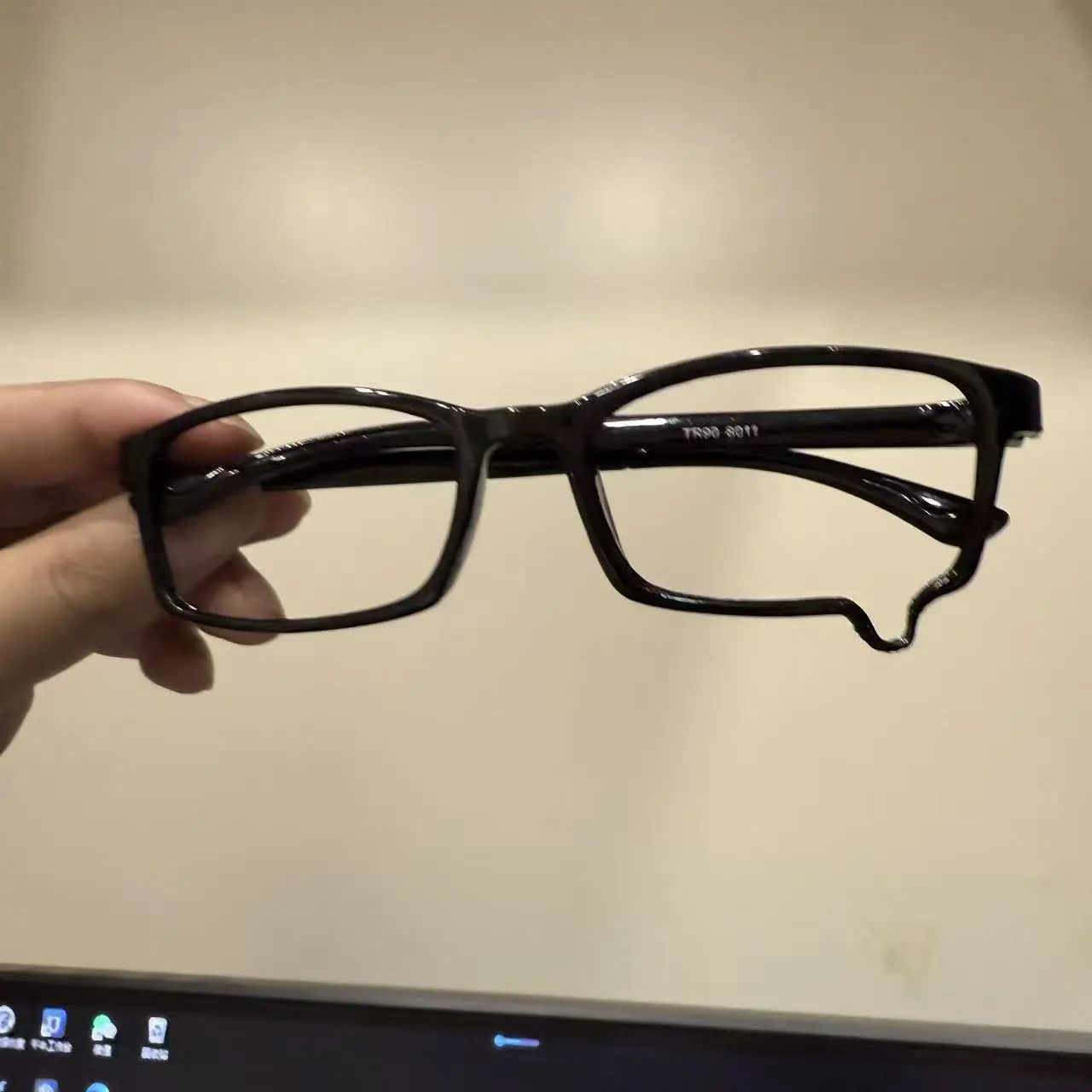 Anime Y2K Cosplay Glasses Without Lenses Unisex Teardrop Eyeglass Spectacles Eyewear Fashion Costume Accessories Decoration Gift