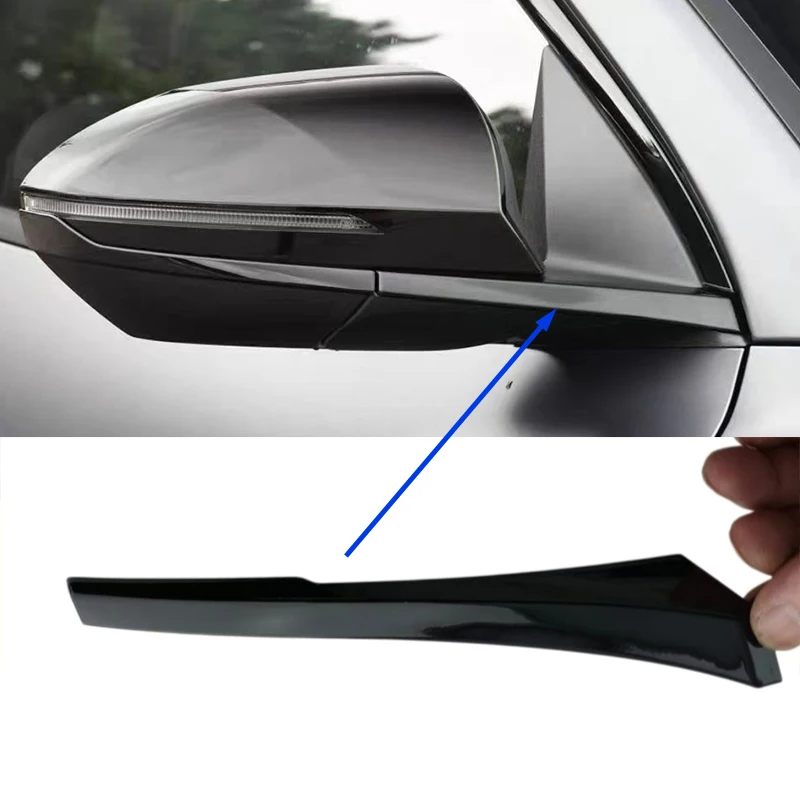Für Hyundai Tucson NX4 2021-2024 LWB (nicht geeignet für SWB Tucson) Rückspiegelrahmen Linse Glanzstreifengehäuse 87611/21-N9000 – Detail 2