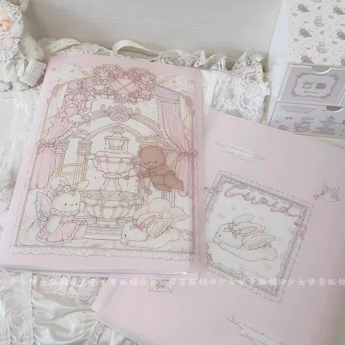 Cartoon Paper File Holders A4 Document Holder Paper Folder Pregnancy Information Book Storage Binder Office School 40 Page
