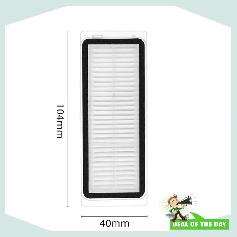 24-часовая доставка, моющиеся фильтры Hepa для Xiaomi Dreame X20 Pro/X20 Pro Plus, запасные части для робота-пылесоса