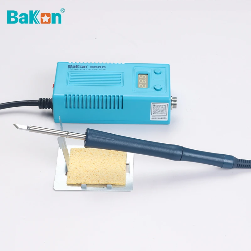 Bakon estação de solda portátil t12 c210 estação de solda digital idy kits de ferramentas de reparo do telefone móvel bk950c bk950d