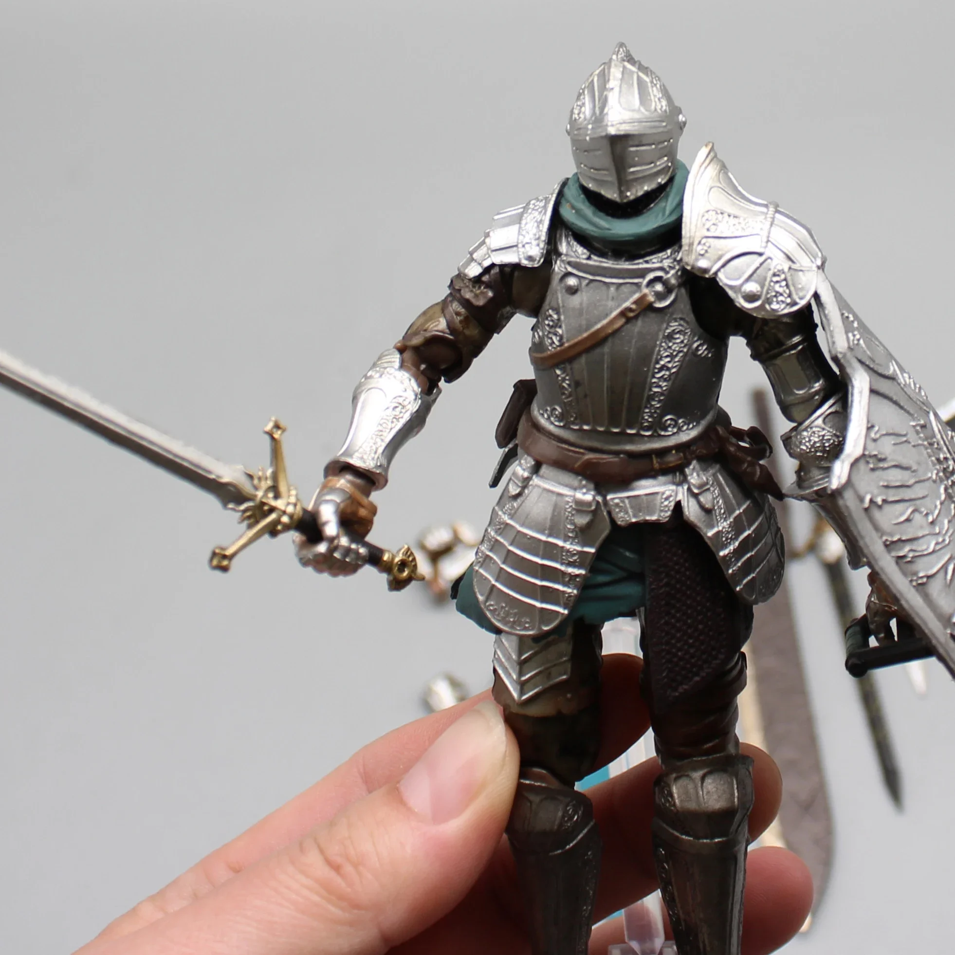 15cm tmavý souls figma 590 demon's souls úkon figurka fluted brnění anime cifra modelka pvc bh sochu jezdec brnění hraček panenek dárky