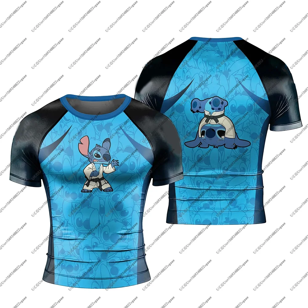 الرجال طفل الأطفال البرازيلي جيو جيتسو طفح الحرس تي شيرت حفلة بنات أفضل هدية S-ستيتش تأثيري الذكور الصالة الرياضية اللياقة البدنية عادية الرياضة المحملة