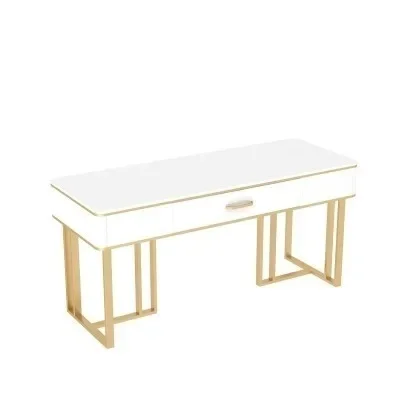 Nordic light computer desk, modern study desk, writing desk, medical beauty consultation, reception table and chair