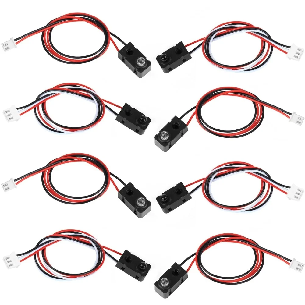5PC For IR Break Beam Sensor Module with 3MM LED Photoelectric Switch Operating Between 3.6-5.5V for Robotics and Automation