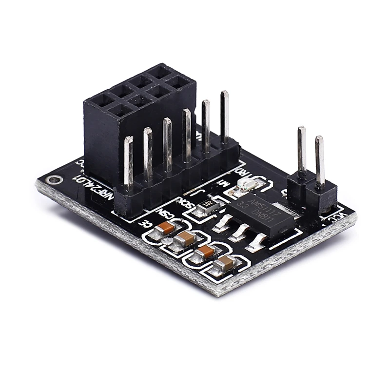 Wireless module adapter board 3.3V paired with 24L01 wireless module for intelligent car robot