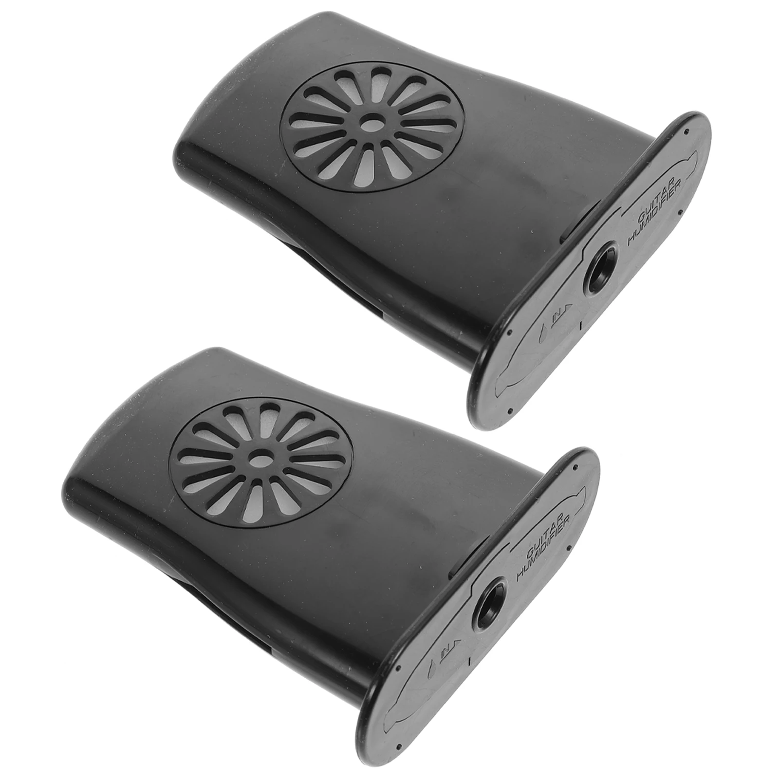 

2pcs Guitar Humidifier Acoustic Panel Plastic Sound Hole Hygrometer Case Accessories Maintenance Tool Instrument Part