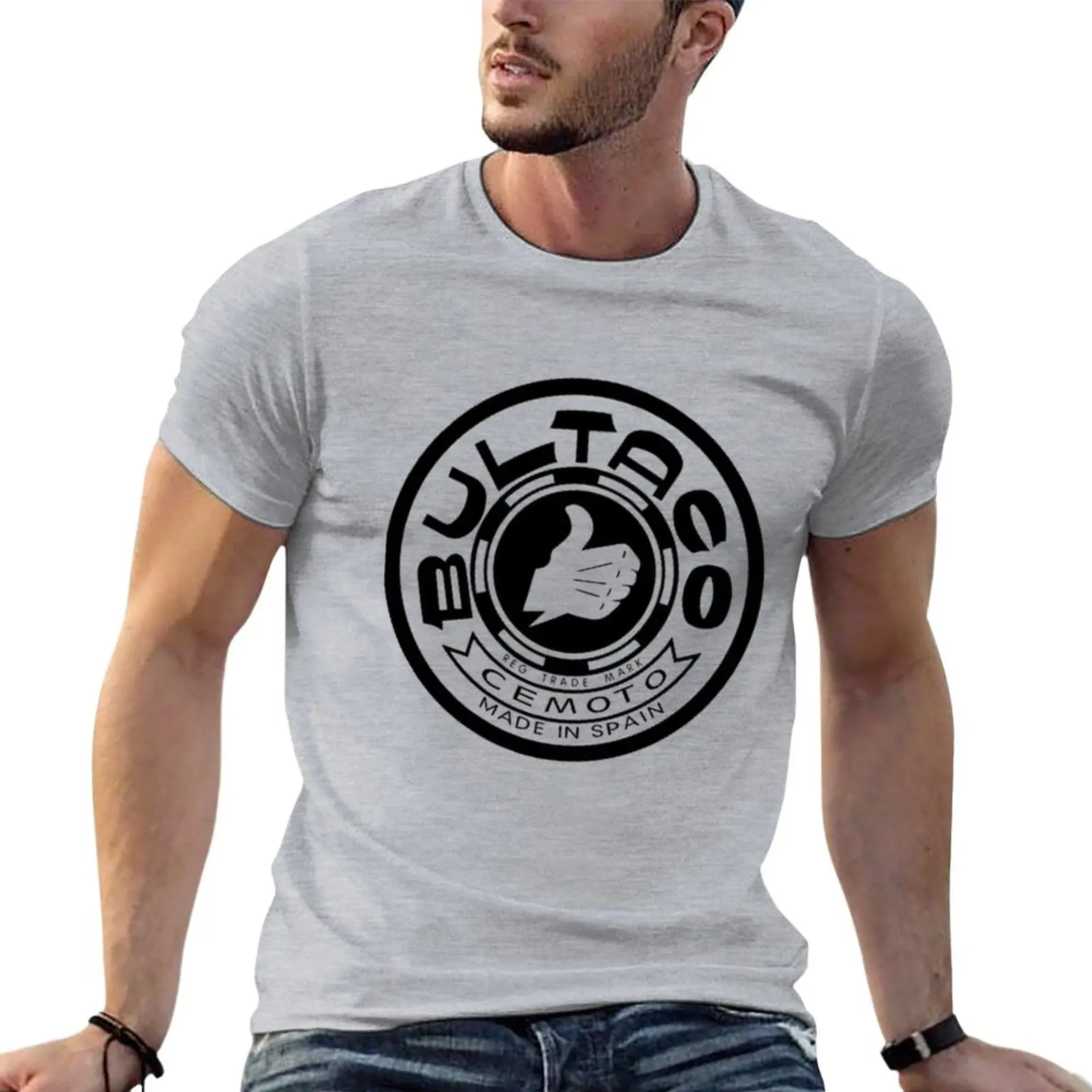 MEJOR VENTA - BULTACO Camiseta esencial Camiseta esencial T-Shirt vintage clothes Short sleeve tee men clothing