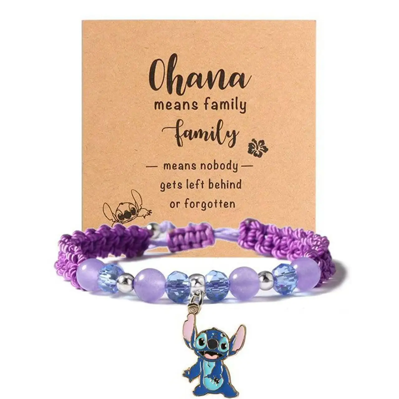 2025 Neues Produkt, blaues Katzenauge, Steinperle, Cartoon, kreativer Anime-Kristall, elastisches Armband, Hörer, niedliche Mode