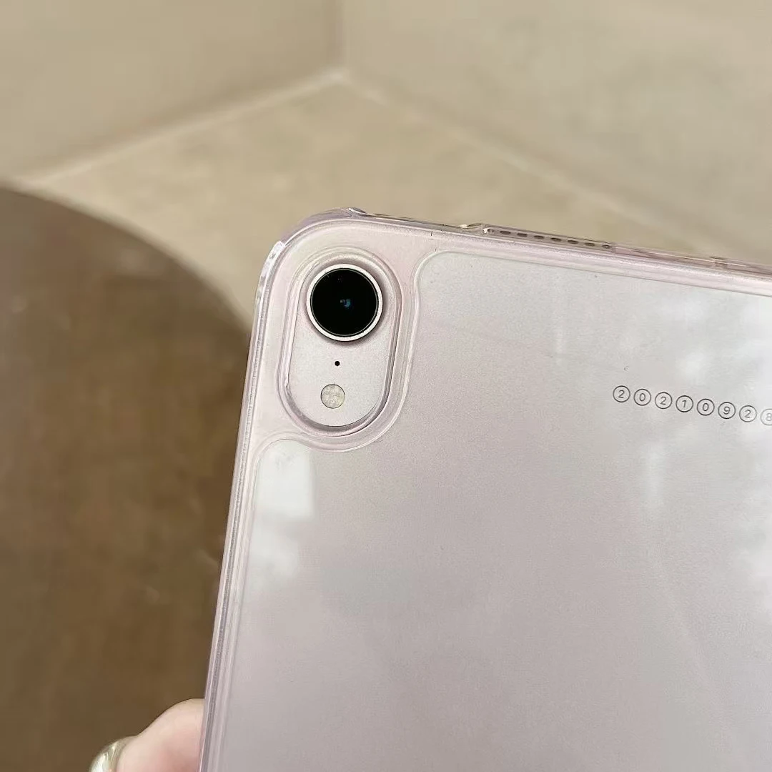 Чехол для планшета iPad Pro 2024 11 Чехлы Air 3 4 5 6 7 8 9 10 поколения 10,9 дюймов Мини-прозрачный противоударный жесткий чехол