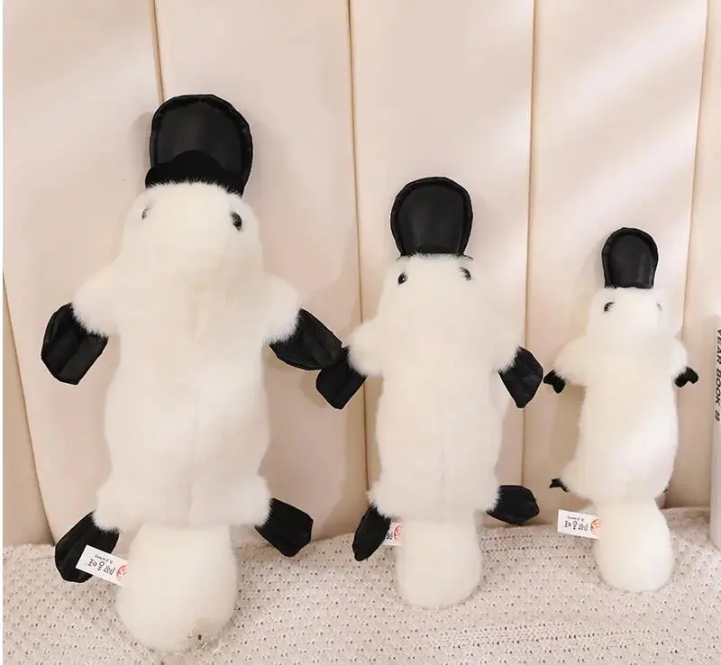 

PP Cotton Emulational Platypus Soft Toys Fluffy Simulation Platypus Plush Toys Collection Soft Animal Stuffed Dolls