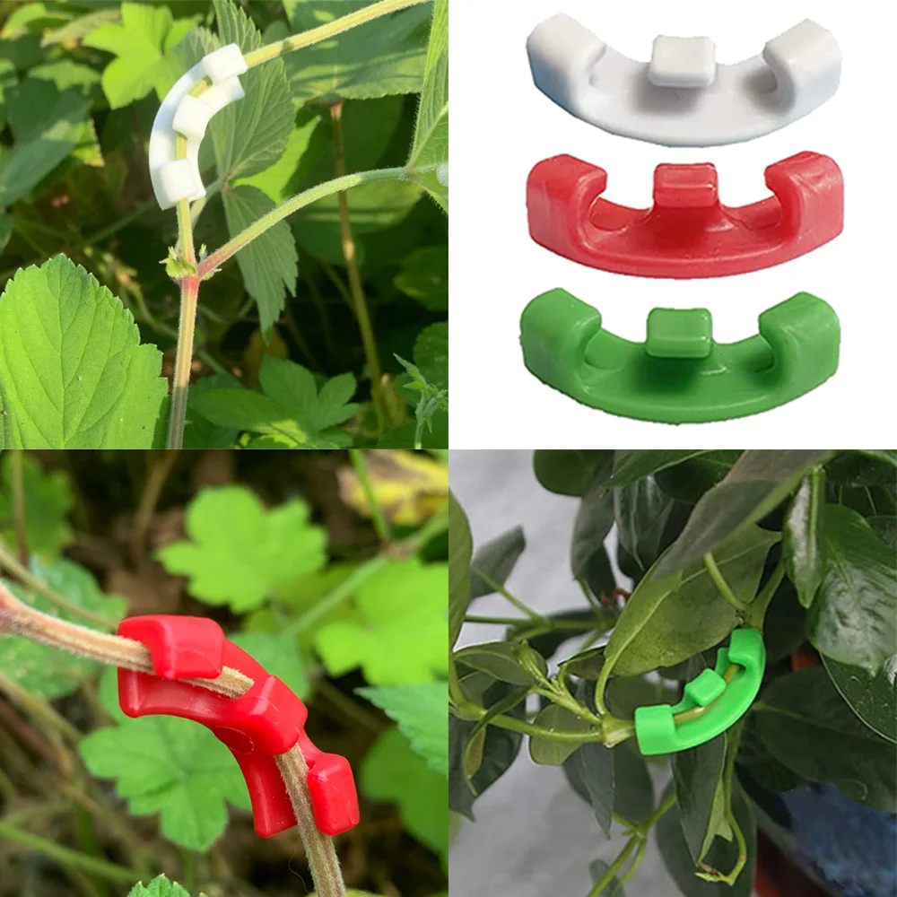 90 Degree Plant Bender Low Stress Training Growth Manipulation Twig Clamps Bending Clips PVC Plant Stem Growth Manipulation Kits