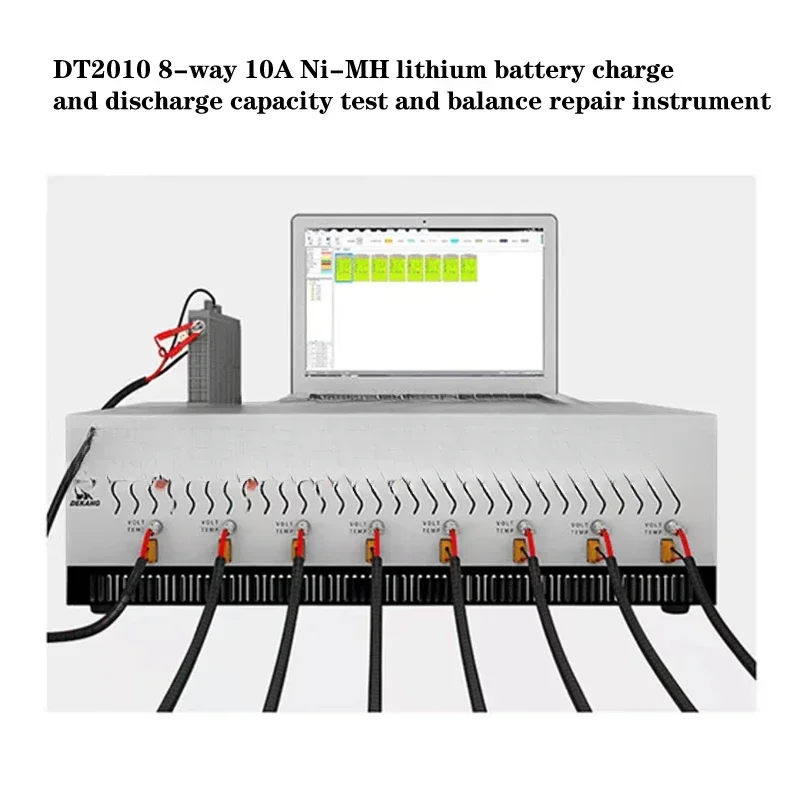 

8-канальный 10 А никель-металлогидридный литиевый аккумулятор заряд и разряд/Проверка емкости/инструмент для восстановления баланса емкости DT2010