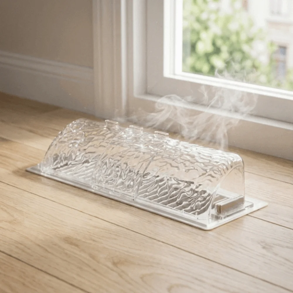 Plastic Magnetic Air Conditioner Vent Deflector Adjustable Anti-Direct Blowing Air Conditioner Deflector Retractable