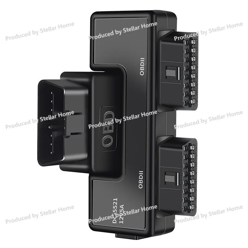 OBD2 One Point Two Adapter Wire 16 Pin 16 Core Car Truck New Energy Obd Universal Belt DC5521