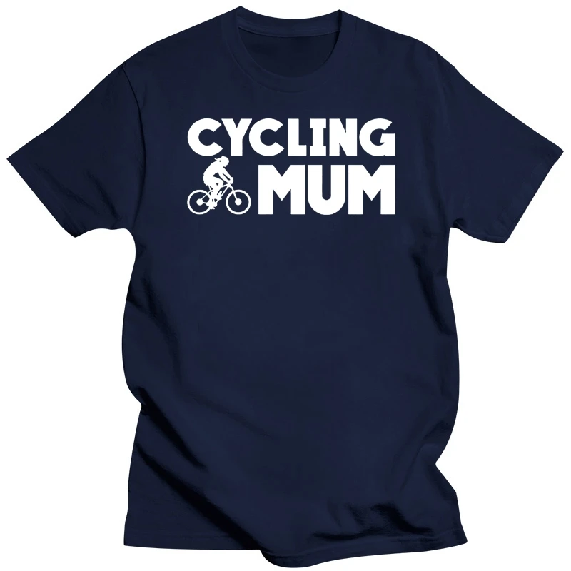 Ladies Cycling Mum Basic T-shirt Mothers Day Gift Top Birthday Road Bike Cyclist