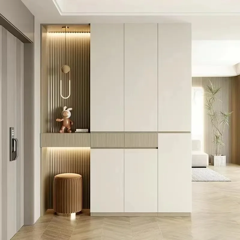 

Foyer Shoe storage cabinet Minimalist style shoe cabinet Hall shoe cabinet
