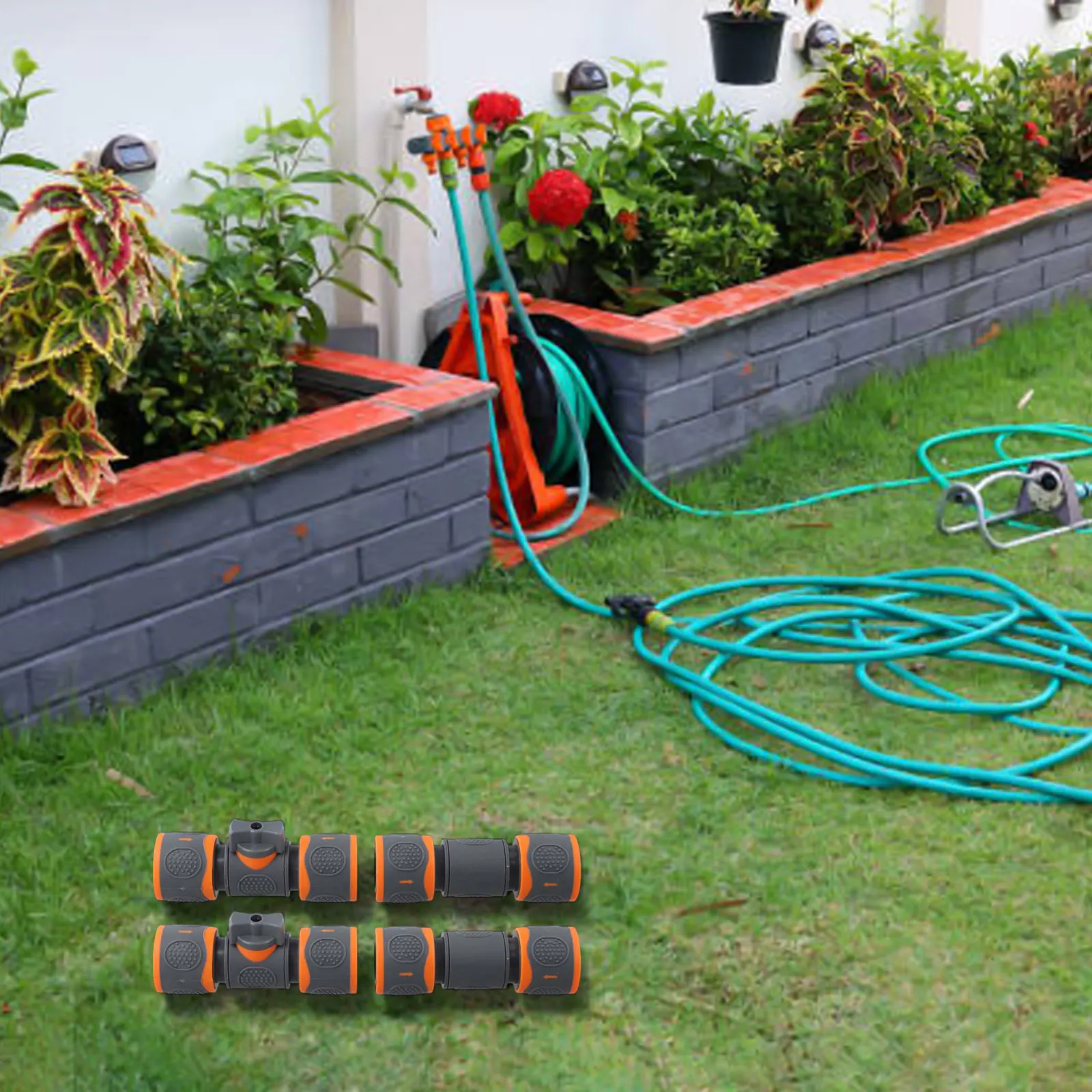 

Quick Release Water Connector Hose Connectors Adjustable Water Flow Connector Gardening Accessory Gardening Equipment