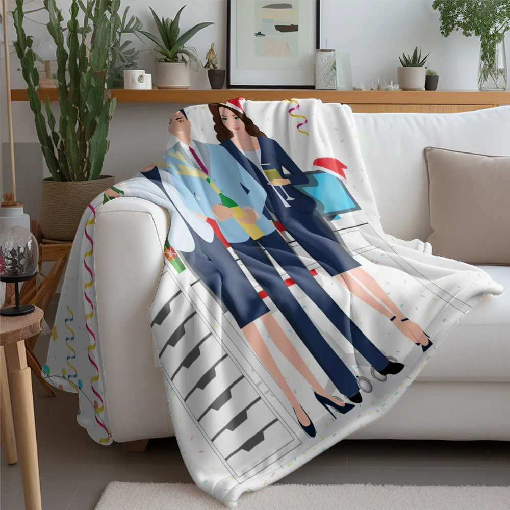 TU Cozy Throw Blanket Soft Flannel Home Decor Living Room Bedding Gift Unique Design Pattern Warm Comfortable Tapestry Wall Hang