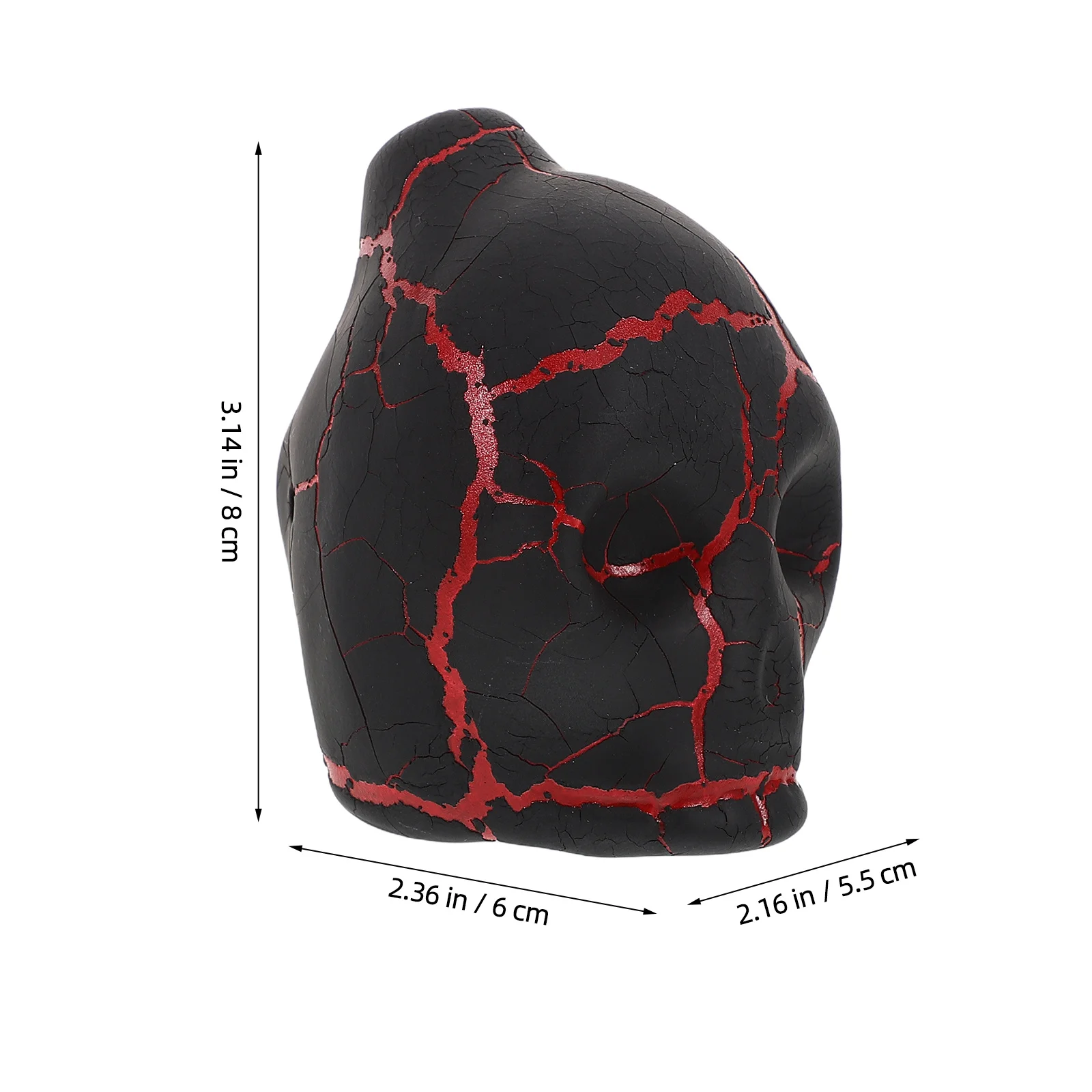큰 소리의 선명한 응급 호루라기 할로윈 호루라기 죽음의 해골 유령 비명